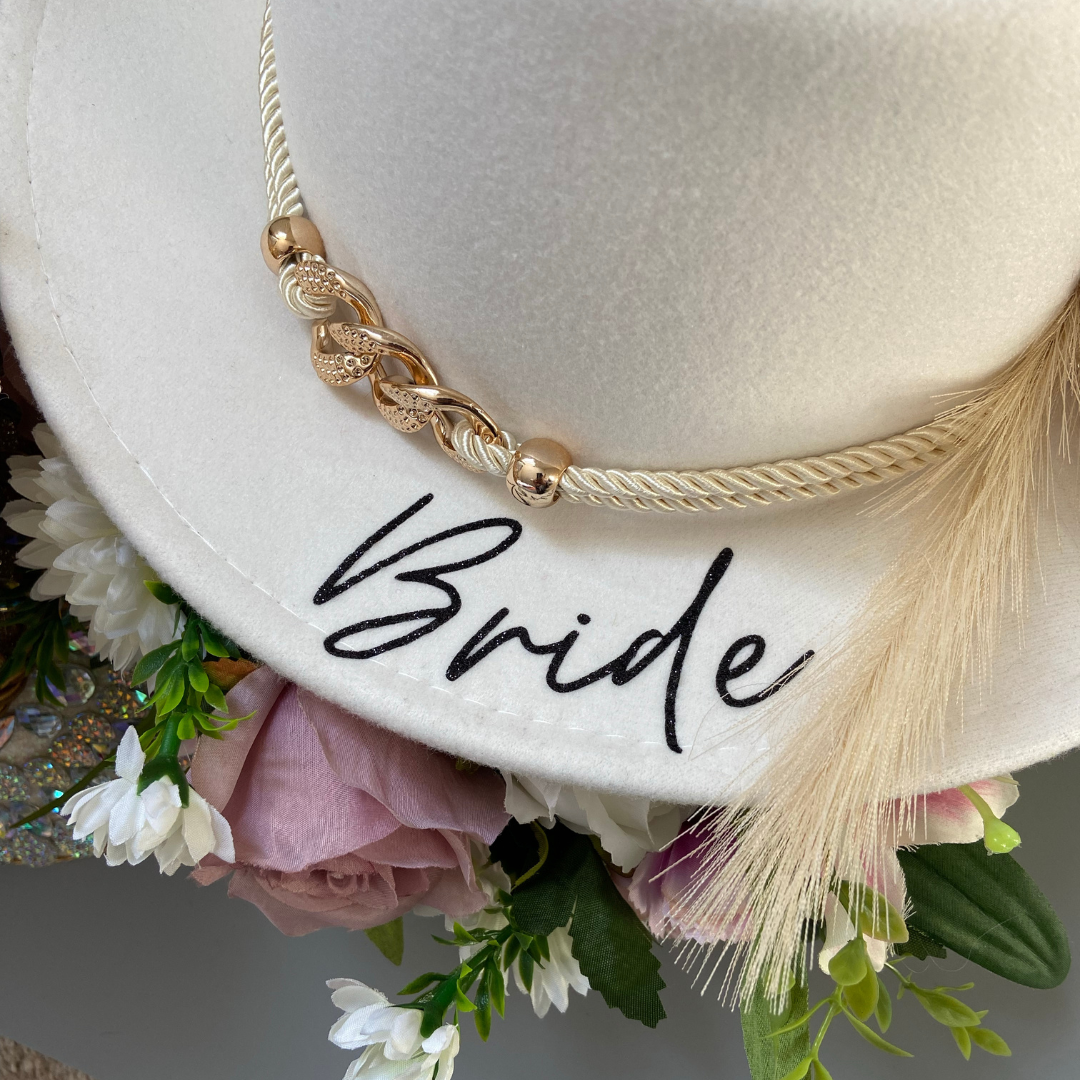 Boho Floral Fedora